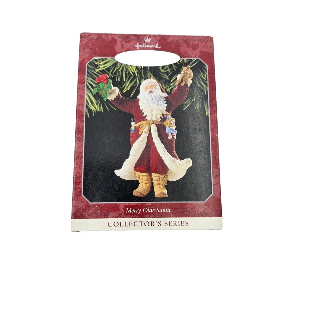 1998 Hallmark Keepsake Merry Olde Santa‎ Ornament 9th in Series Duane Unruh
